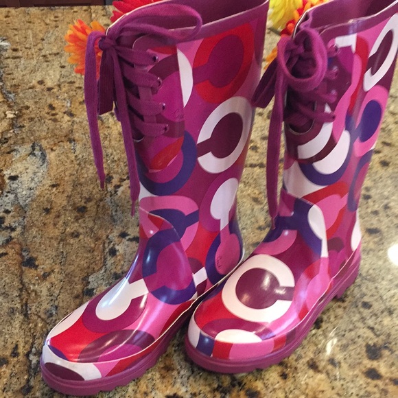 Coach Shoes - Coach rain boots